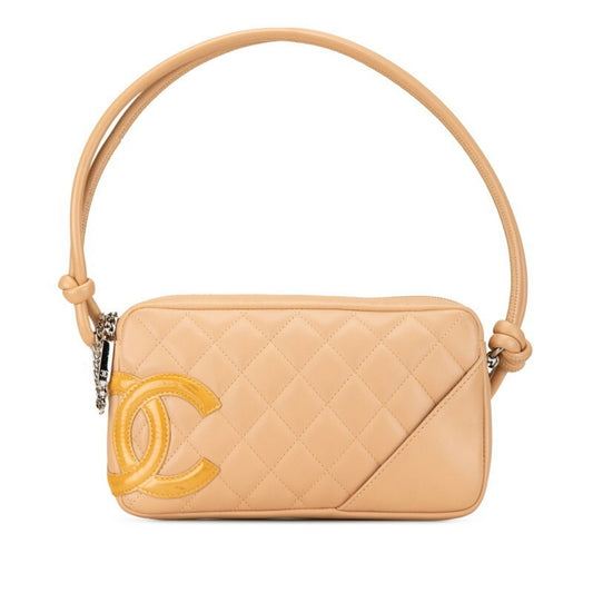 Chanel Brown Leather Cambon