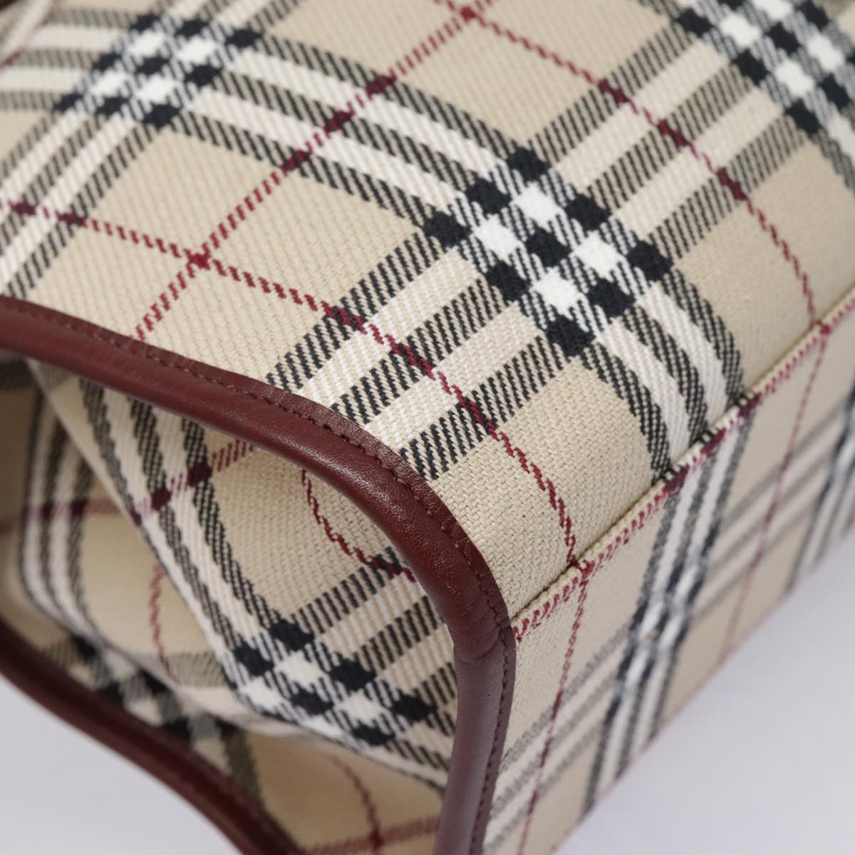Burberry Brown Canvas Nova Check