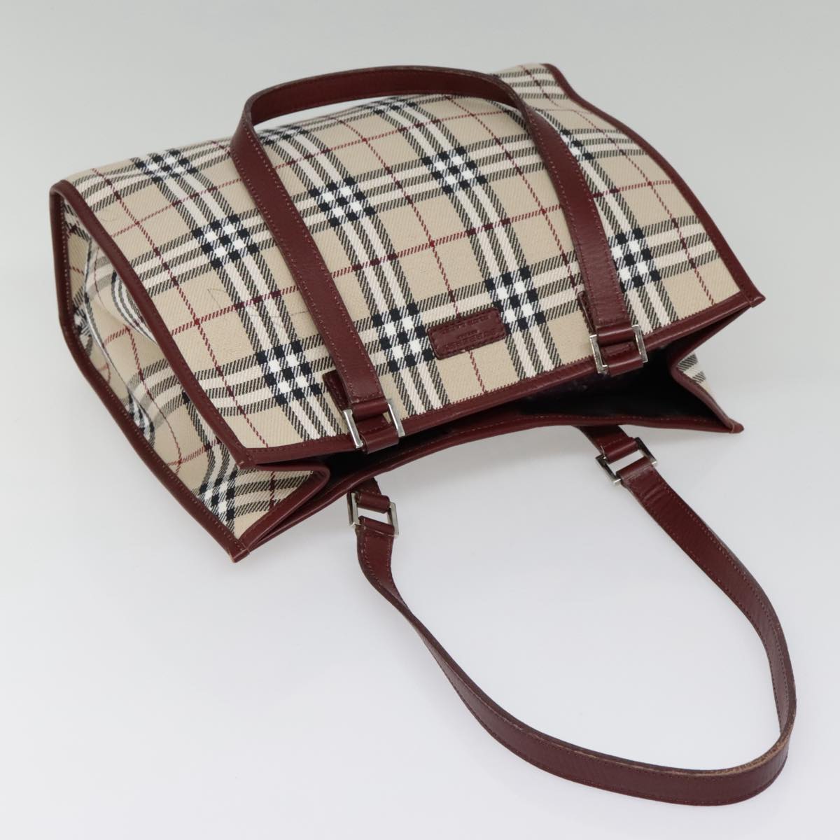 Burberry Brown Canvas Nova Check