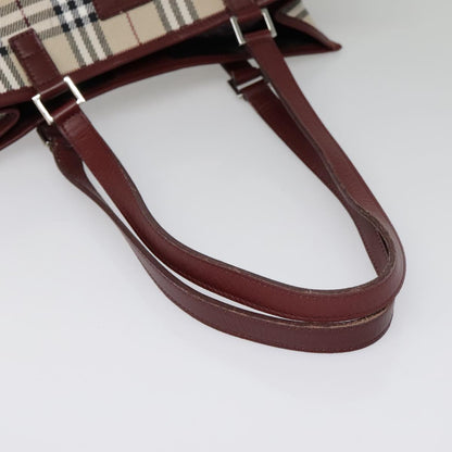 Burberry Brown Canvas Nova Check