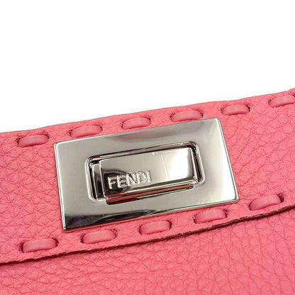 Fendi Pink Leather Peekaboo