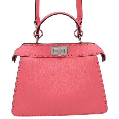 Fendi Pink Leather Peekaboo