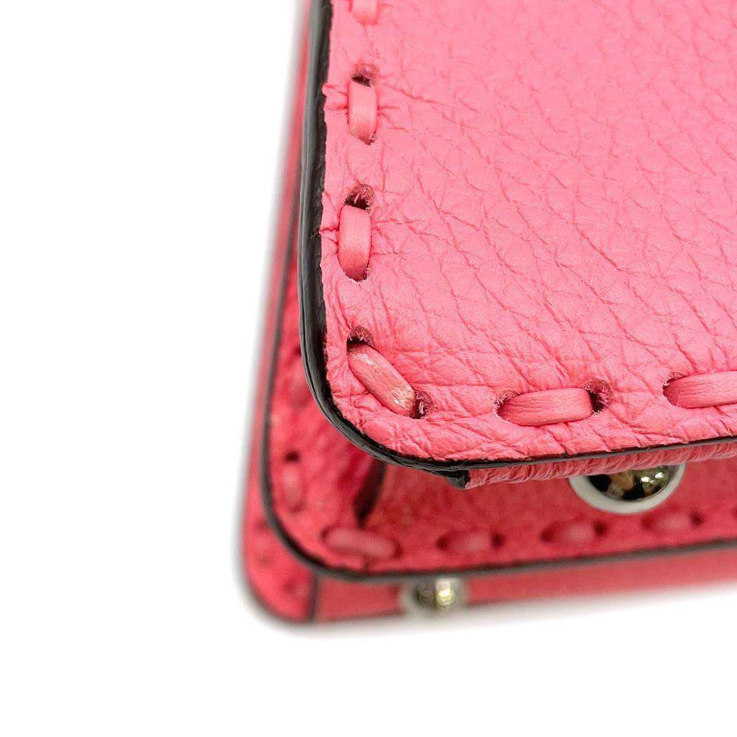 Fendi Pink Leather Peekaboo