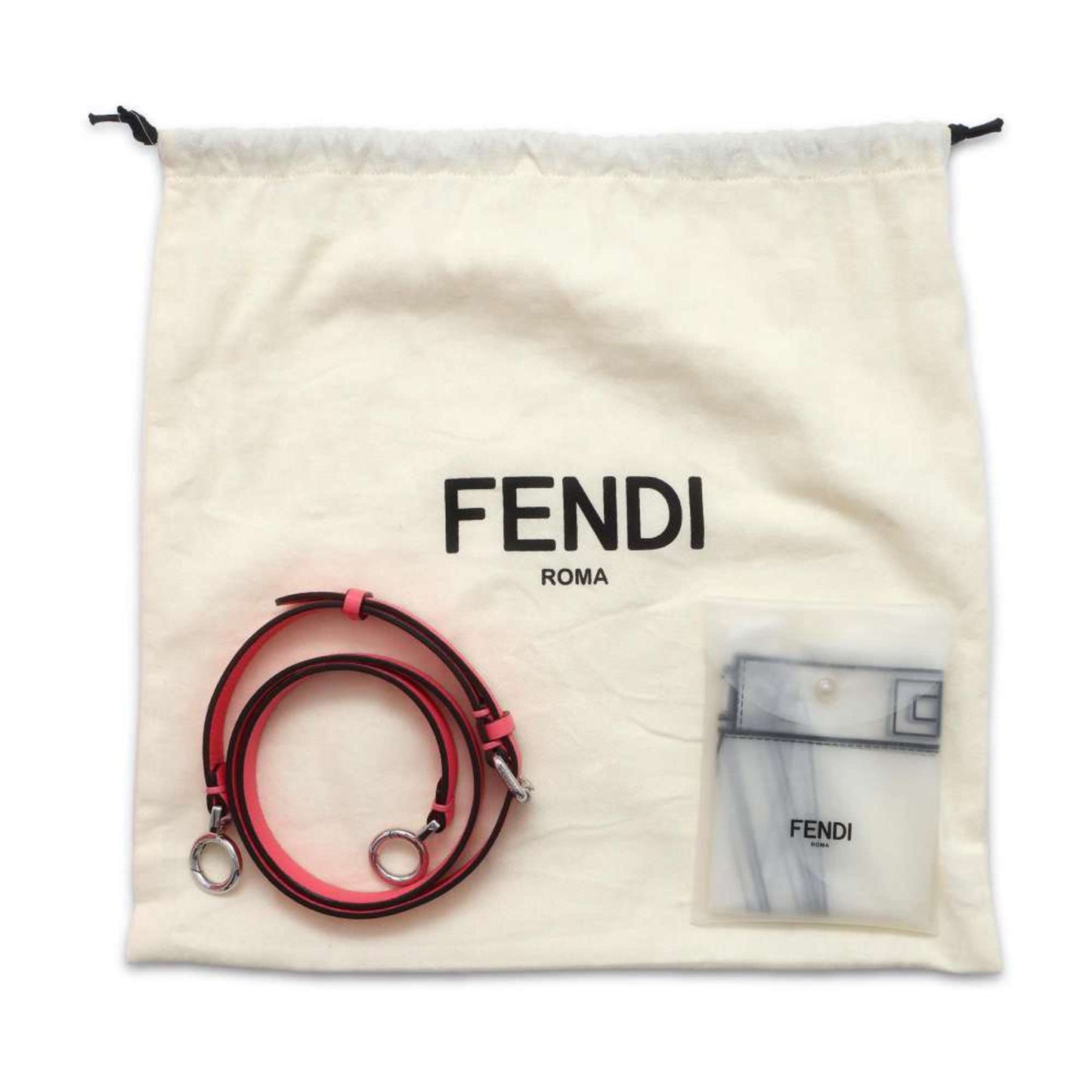 Fendi Pink Leather Peekaboo