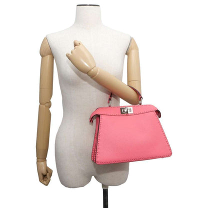 Fendi Pink Leather Peekaboo