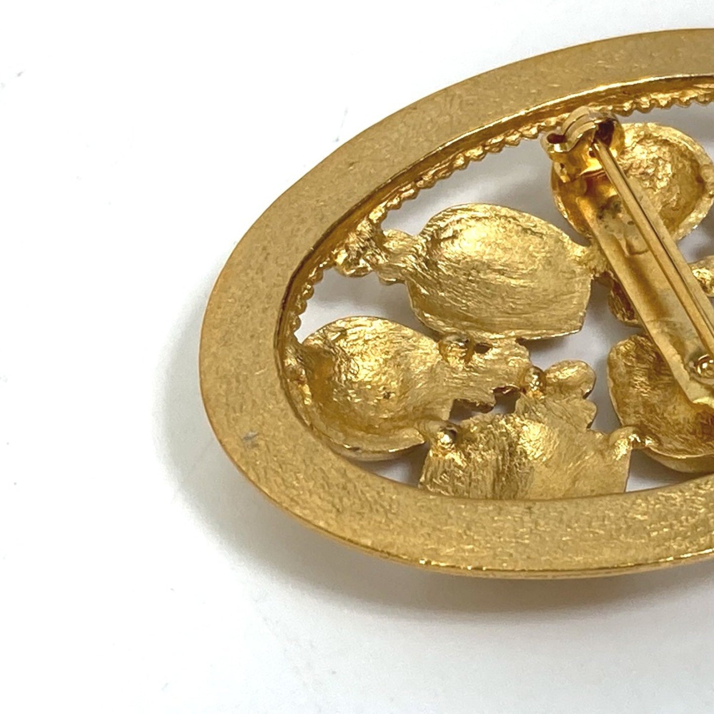 Dior Gold Gold Plated Brooch