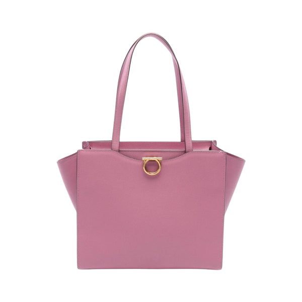 Fendi Gray Leather Selleria