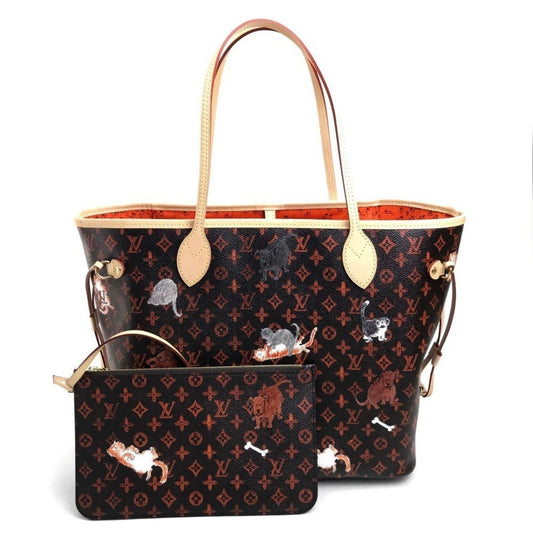 Louis Vuitton Brown Canvas Neverfull