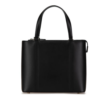 Burberry Black Leather Nova Check