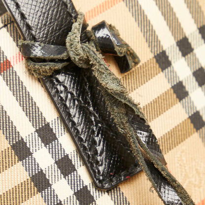 Burberry Brown Canvas Nova Check