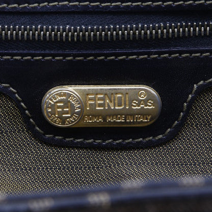 Fendi Brown Canvas Backpack
