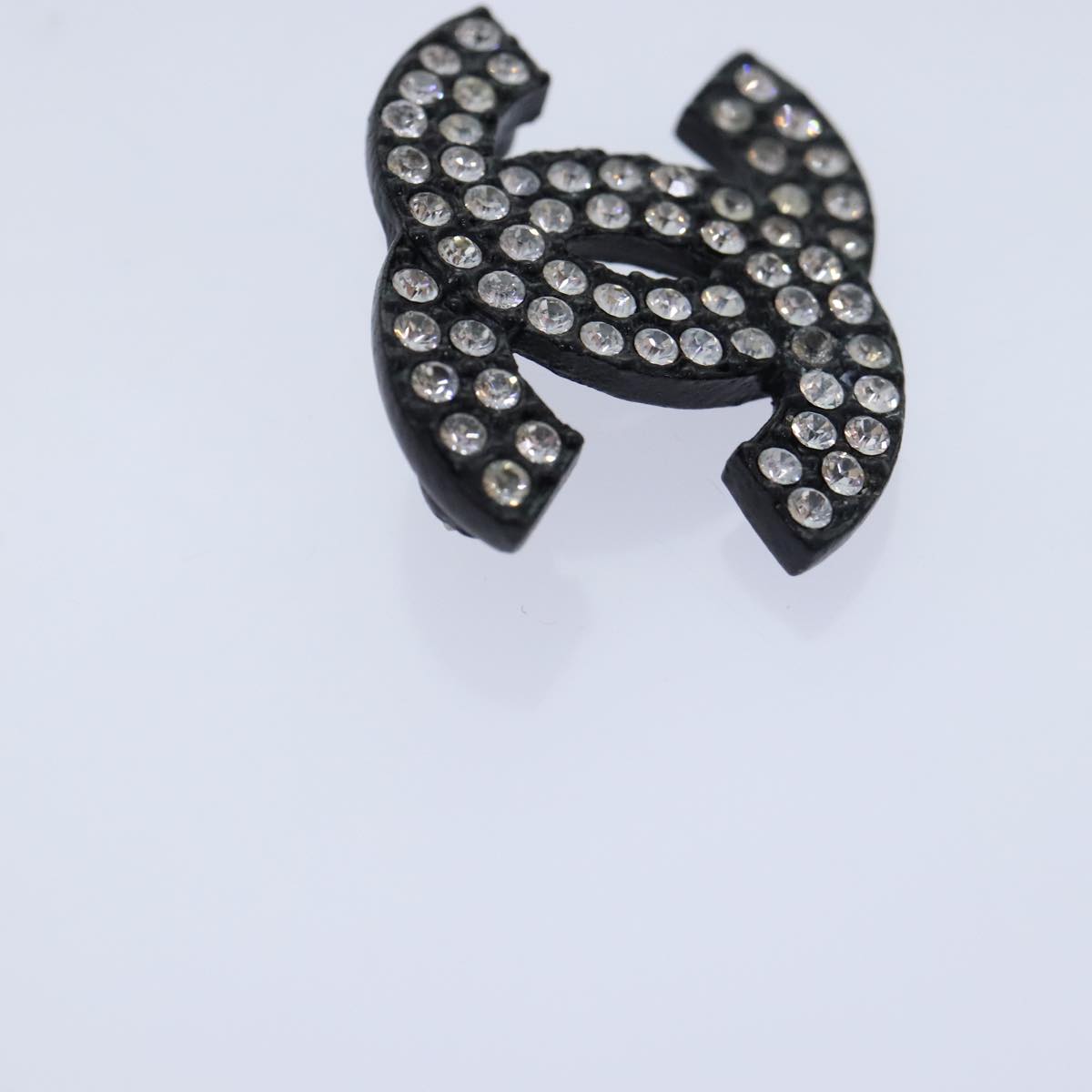 Chanel Black Metal Coco Mark