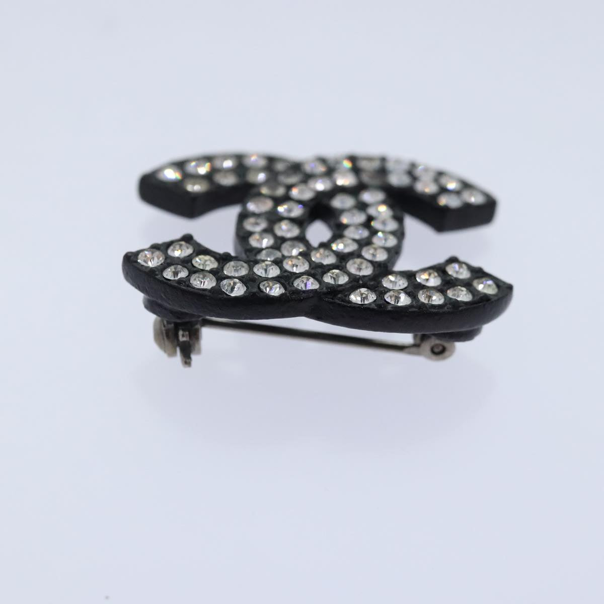 Chanel Black Metal Coco Mark
