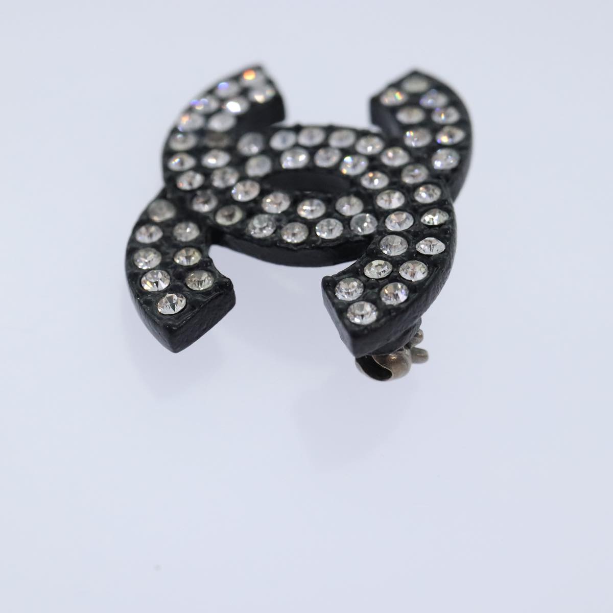 Chanel Black Metal Coco Mark