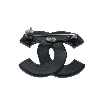 Chanel Black Metal Coco Mark