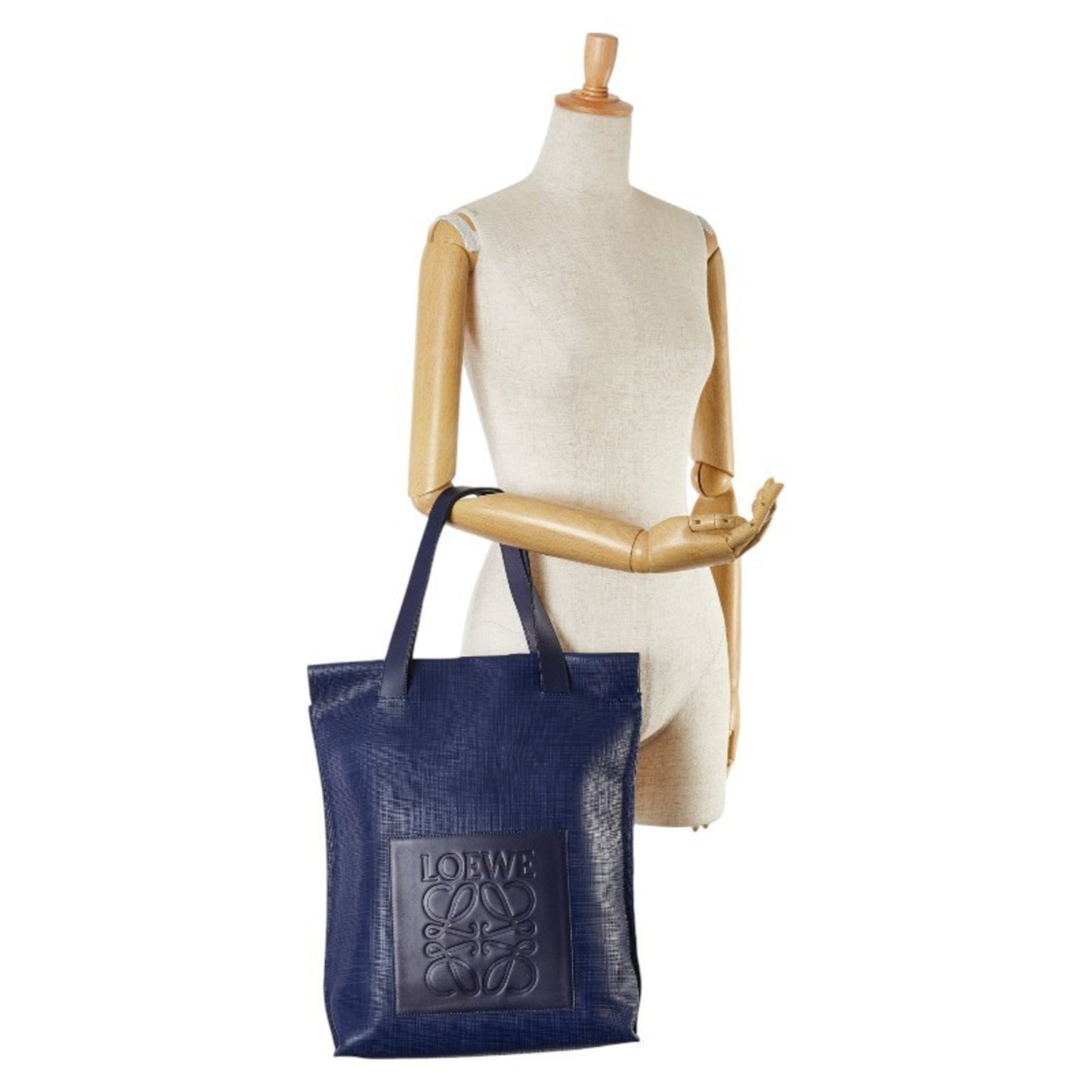 Loewe Blue Leather Anagram