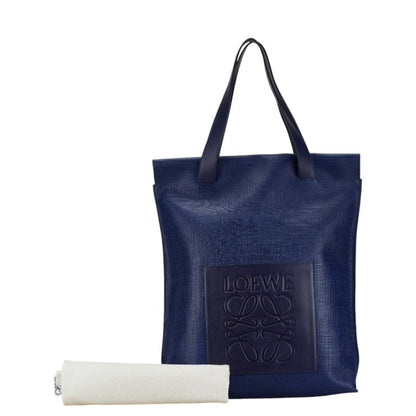 Loewe Blue Leather Anagram