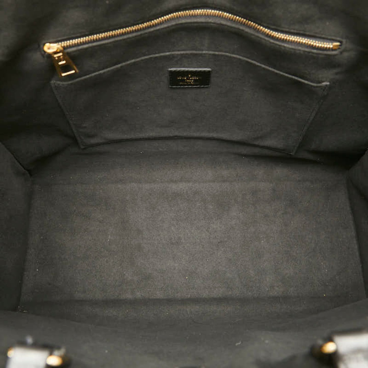 Louis Vuitton Black Canvas Onthego Gm