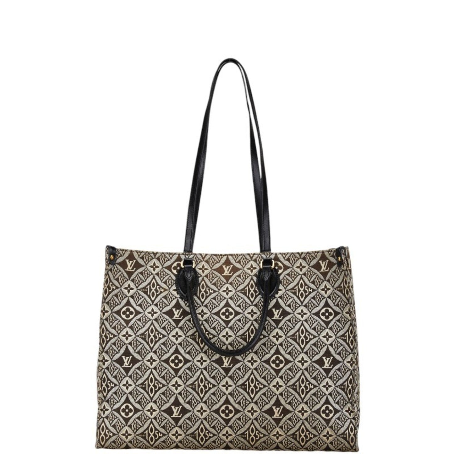 Louis Vuitton Black Canvas Onthego Gm