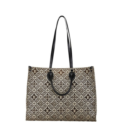 Louis Vuitton Black Canvas Onthego Gm