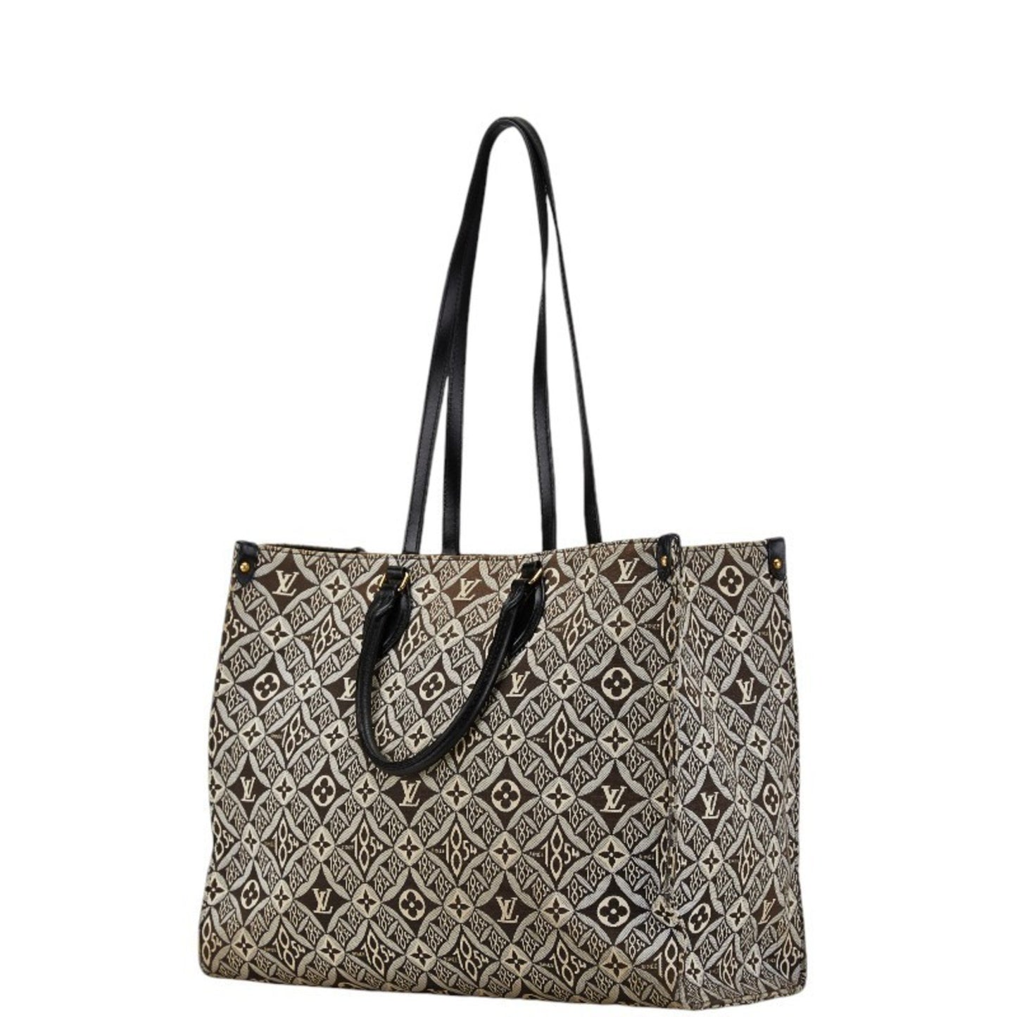 Louis Vuitton Black Canvas Onthego Gm