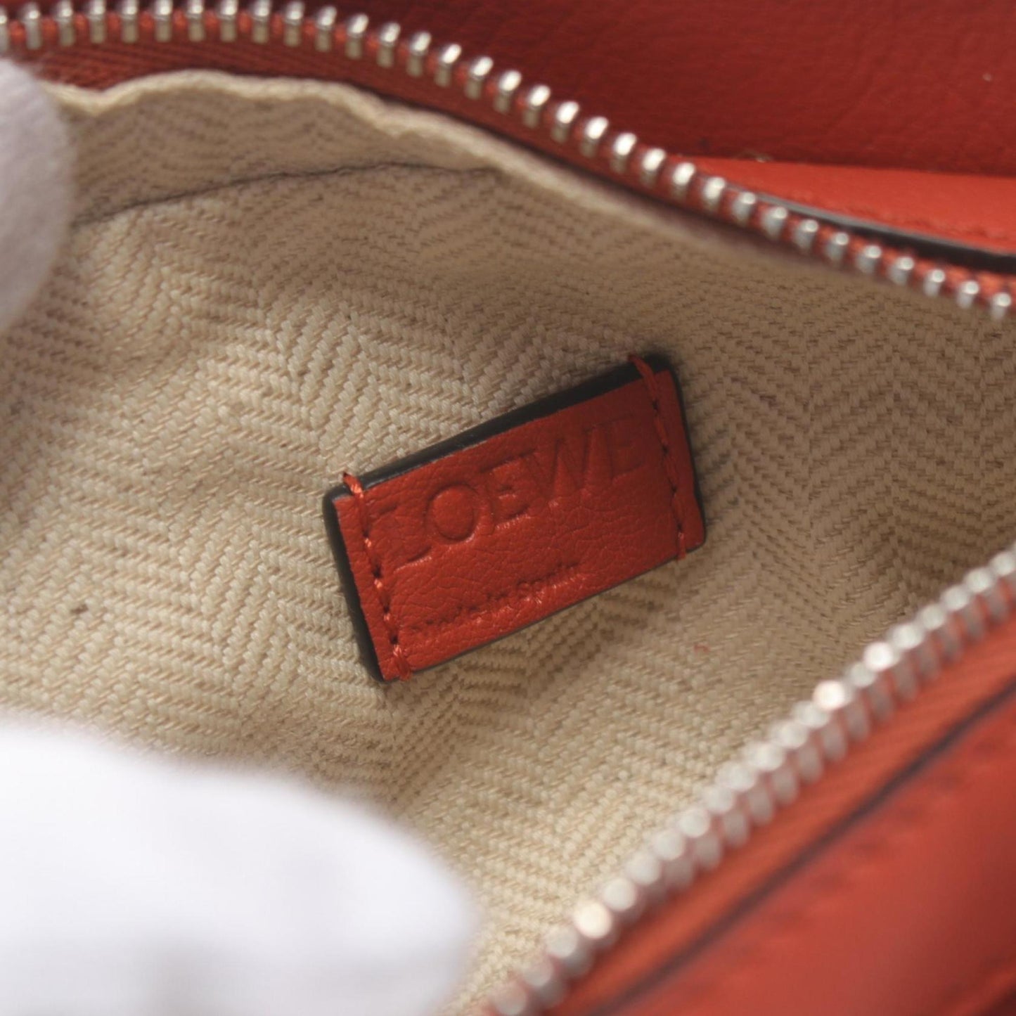 Loewe Orange Leather Puzzle