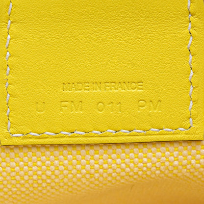 Hermès Yellow Canvas Steeple Tote