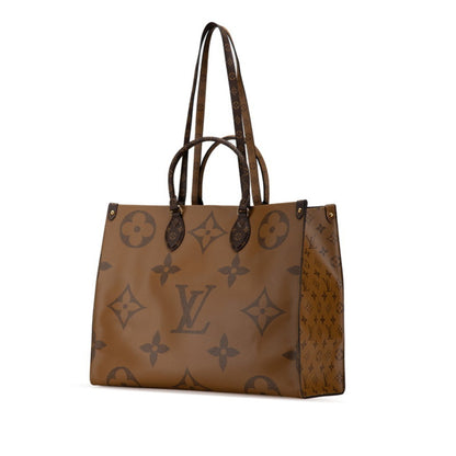 Louis Vuitton Brown Canvas Onthego Gm