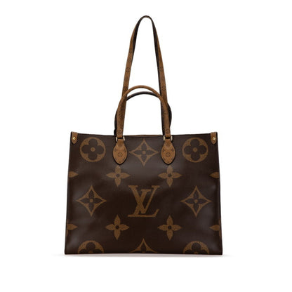 Louis Vuitton Brown Canvas Onthego Gm