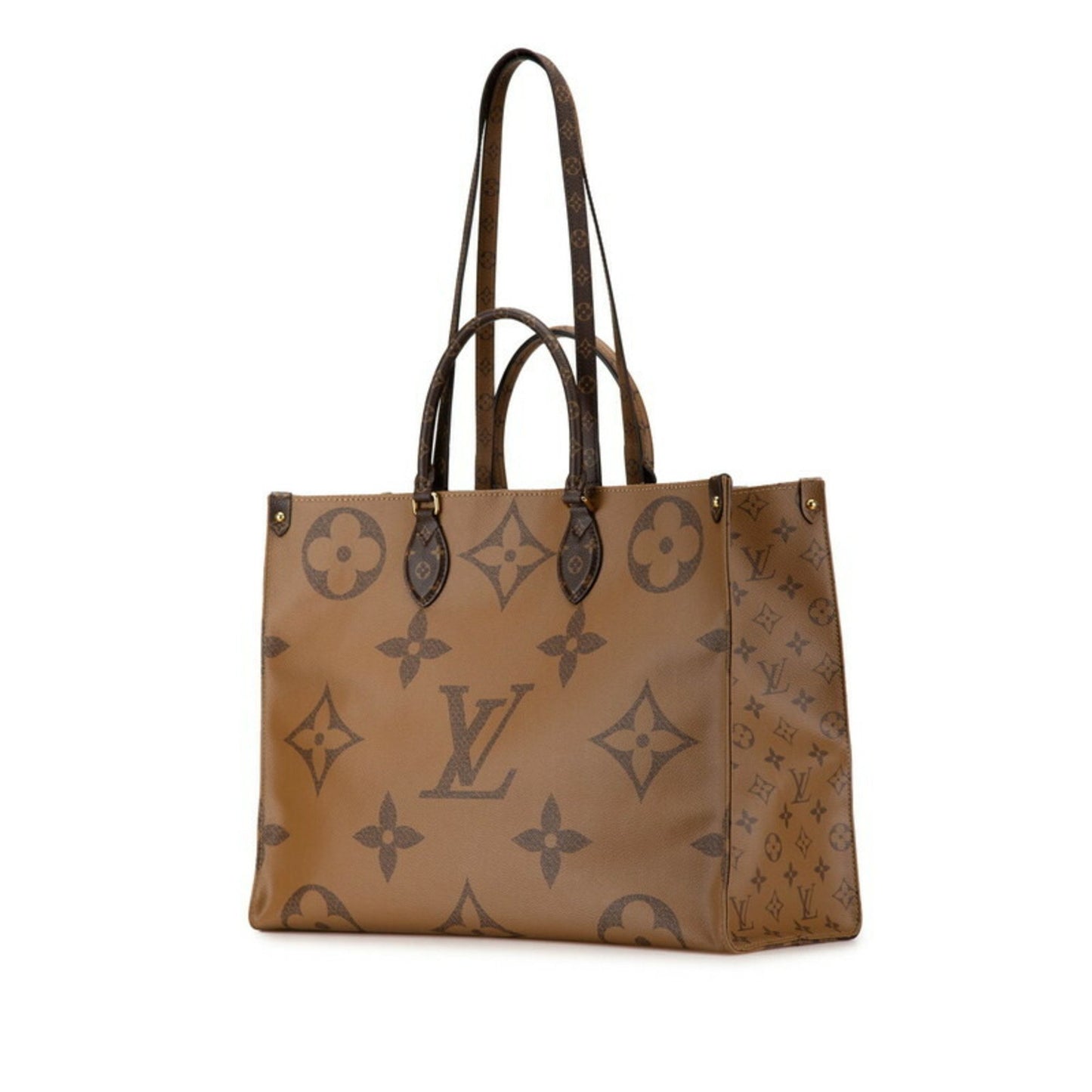 Louis Vuitton Brown Canvas Onthego Gm
