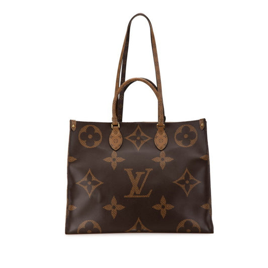 Louis Vuitton Brown Canvas Onthego Gm