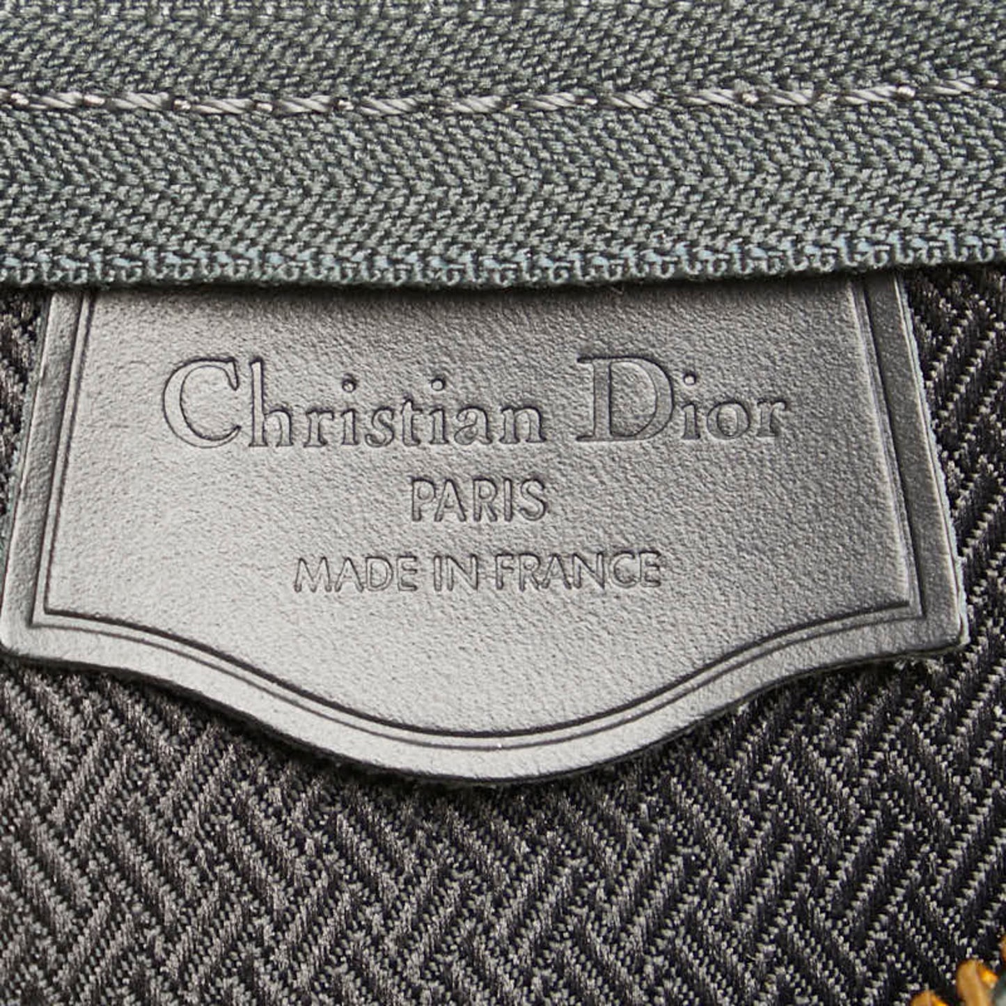 Dior Blue Canvas Trotter