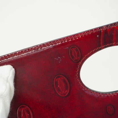 Cartier Red Patent Leather Must Line