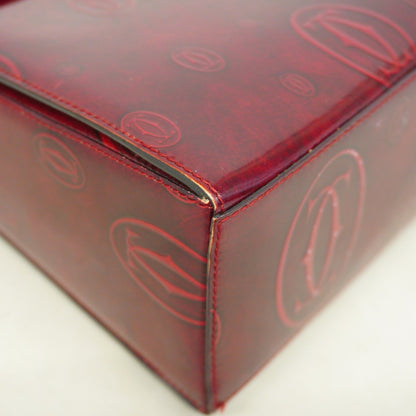 Cartier Red Patent Leather Must Line