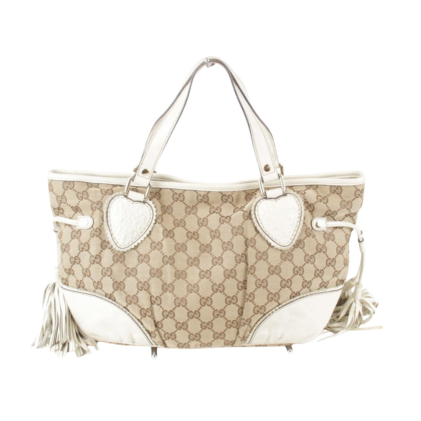 Gucci Brown Canvas Tote