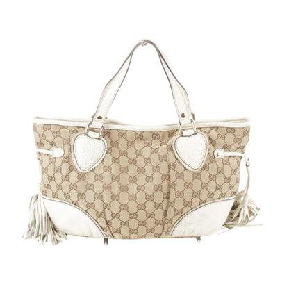 Gucci Brown Canvas Tote