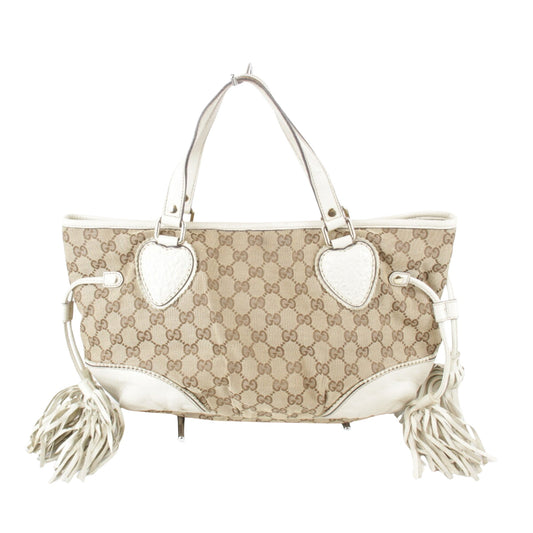 Gucci Brown Canvas Tote