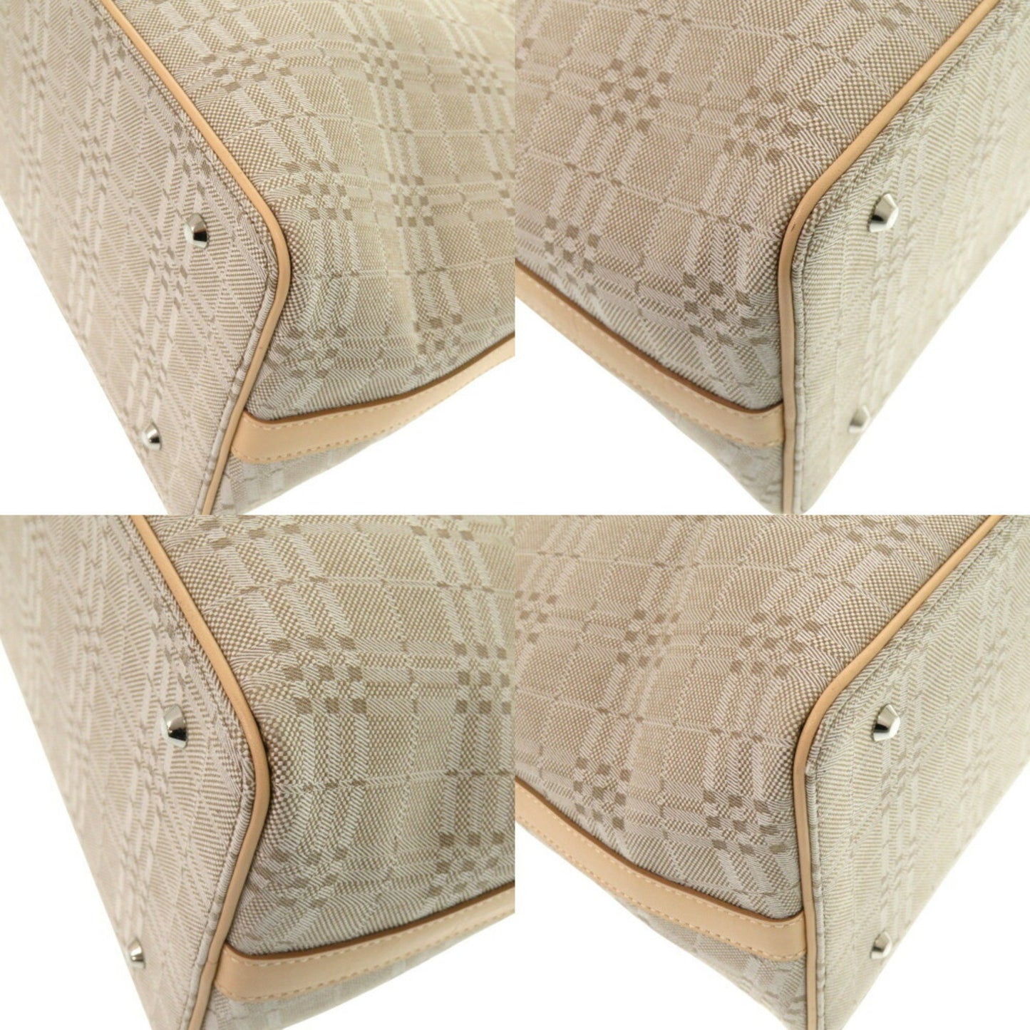Burberry Brown Canvas Handbag