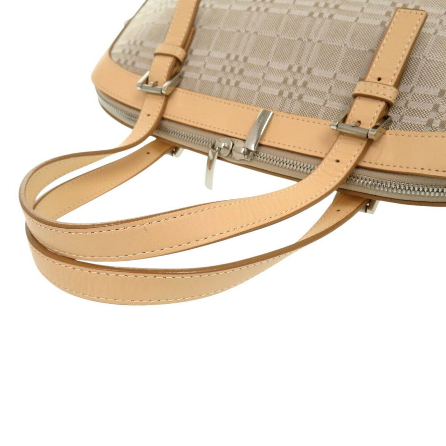 Burberry Brown Canvas Handbag