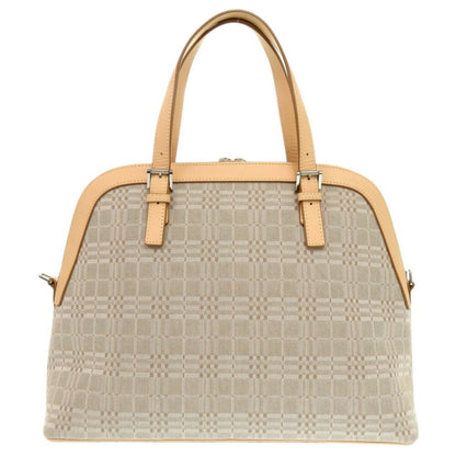 Burberry Brown Canvas Handbag