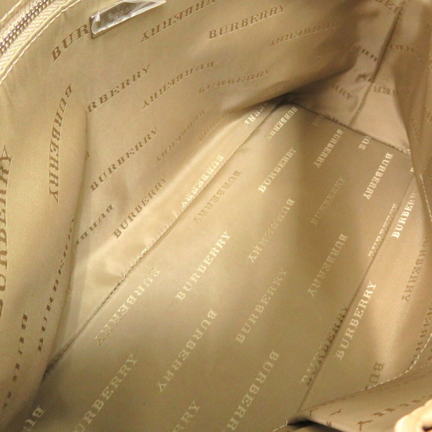 Burberry Brown Canvas Handbag