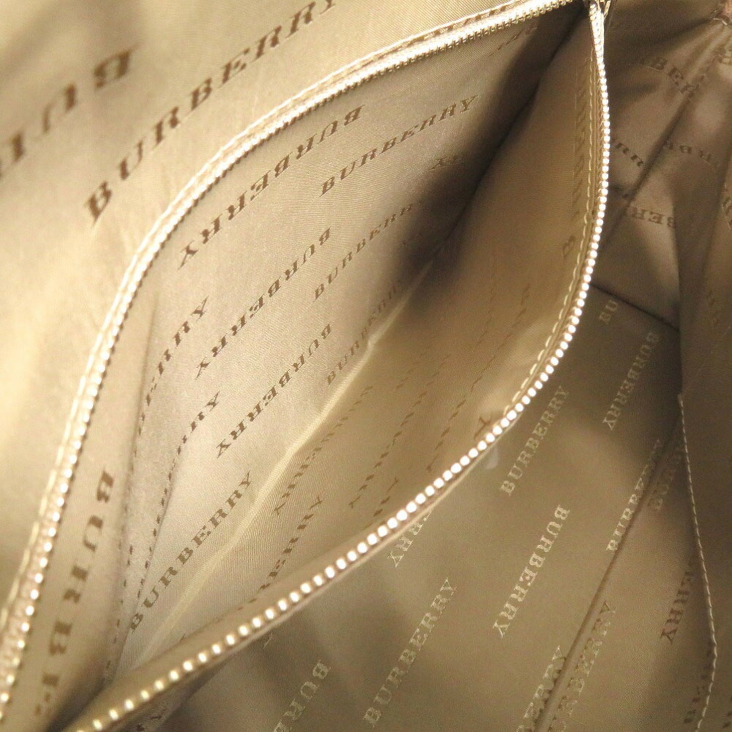 Burberry Brown Canvas Handbag