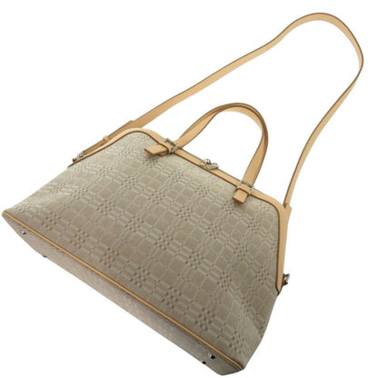 Burberry Brown Canvas Handbag