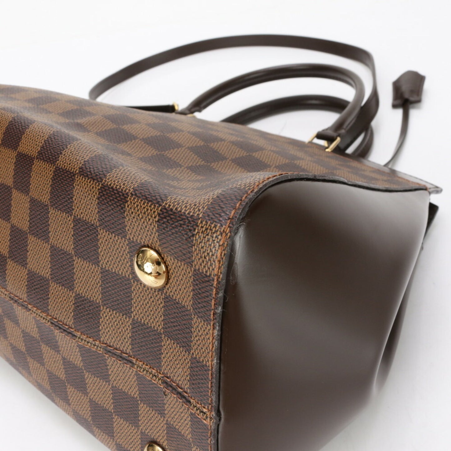 Louis Vuitton Brown Canvas Handbag