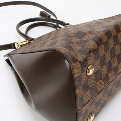 Louis Vuitton Brown Canvas Handbag