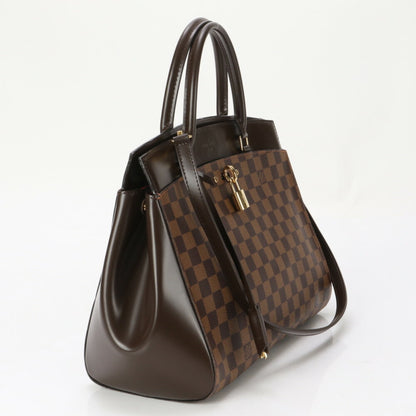 Louis Vuitton Brown Canvas Handbag