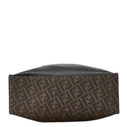 Fendi Brown Canvas Roma