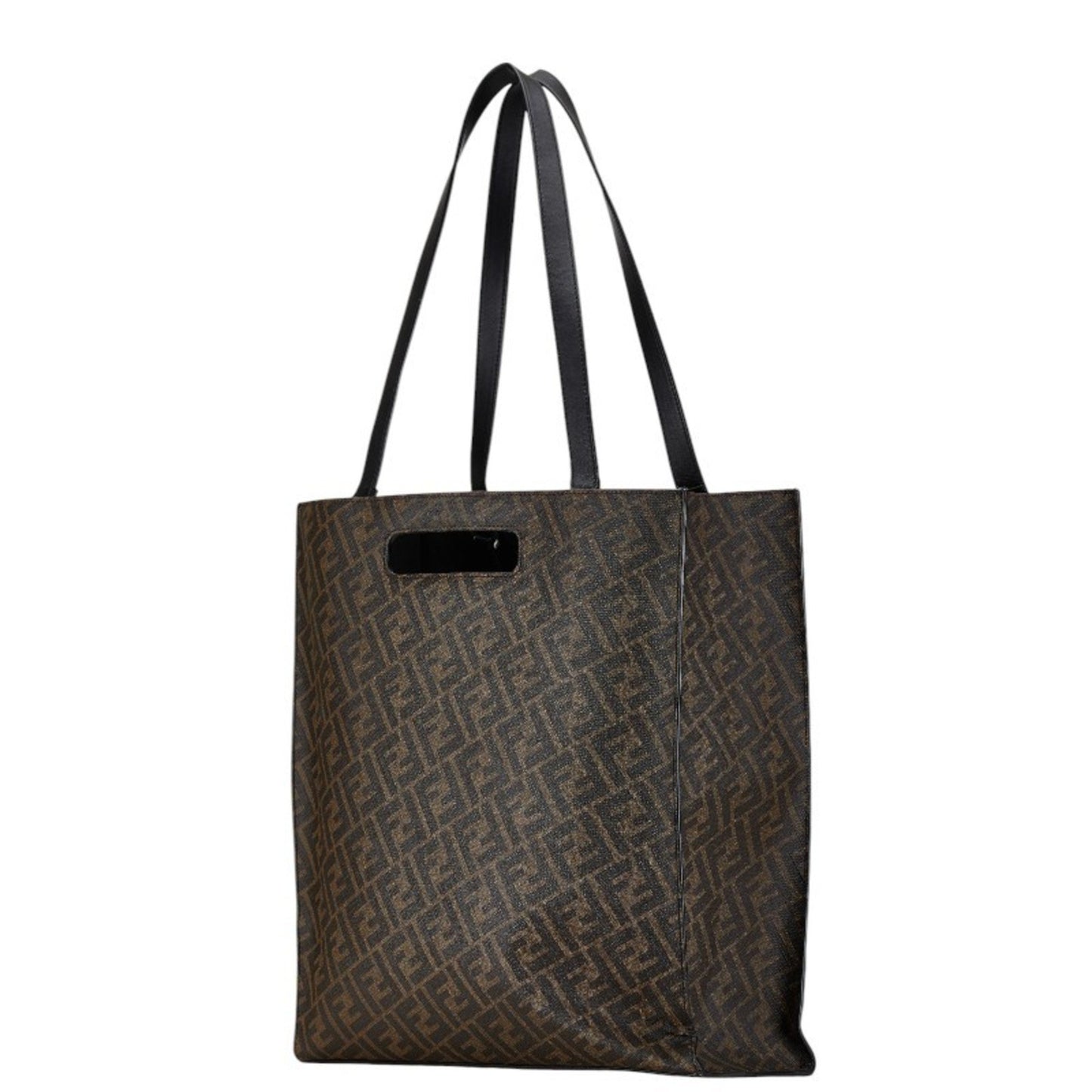 Fendi Brown Canvas Roma