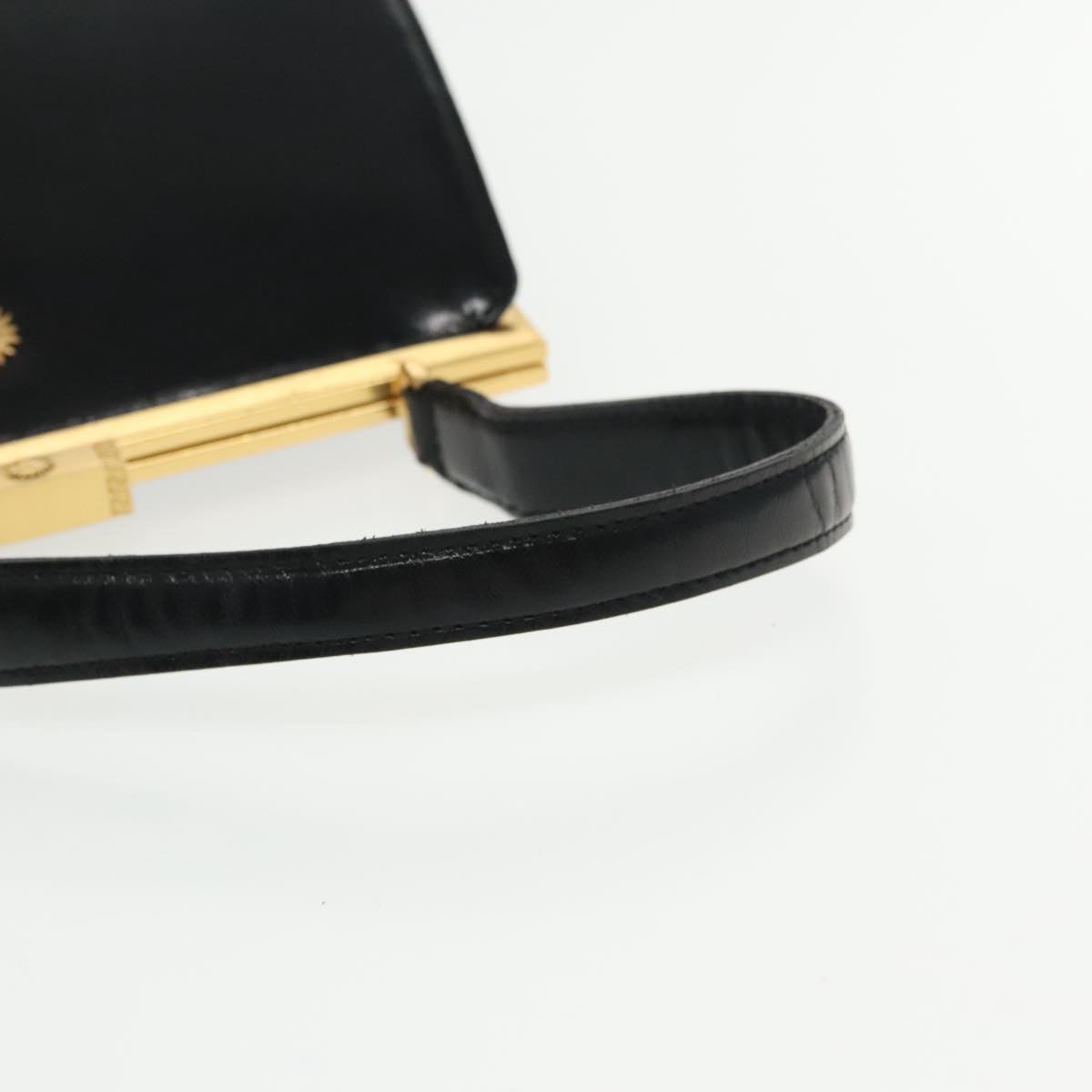 Versace Black Leather Gianni