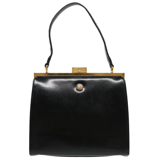 Versace Black Leather Gianni